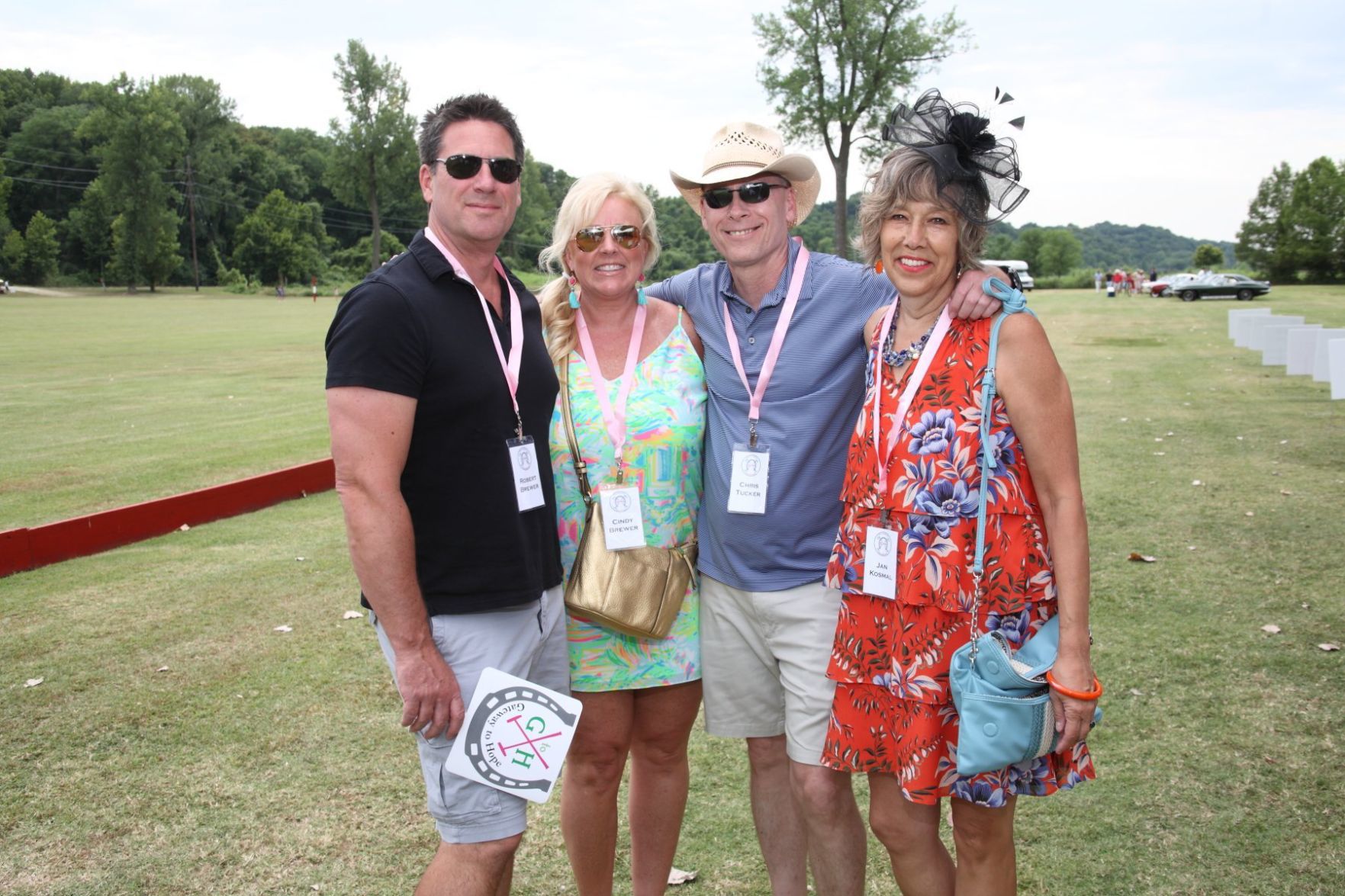 Robert and Cindy Brewer, Chris Tucker, Jan Kosmal